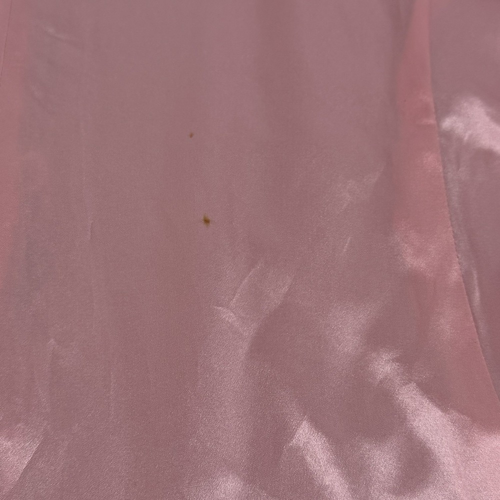 Coach Leatherware Long Jacket Trench Coat Brown Pink Silk Lining Size‎ 2 Women's - Picture 9 of 9
